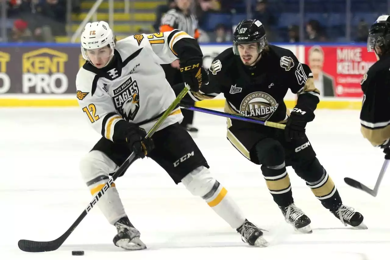 QMJHL: Cam Squires continues goal streak, Cape Breton Eagles earn key points in win over Charlottetown Islanders Friday | SaltWire