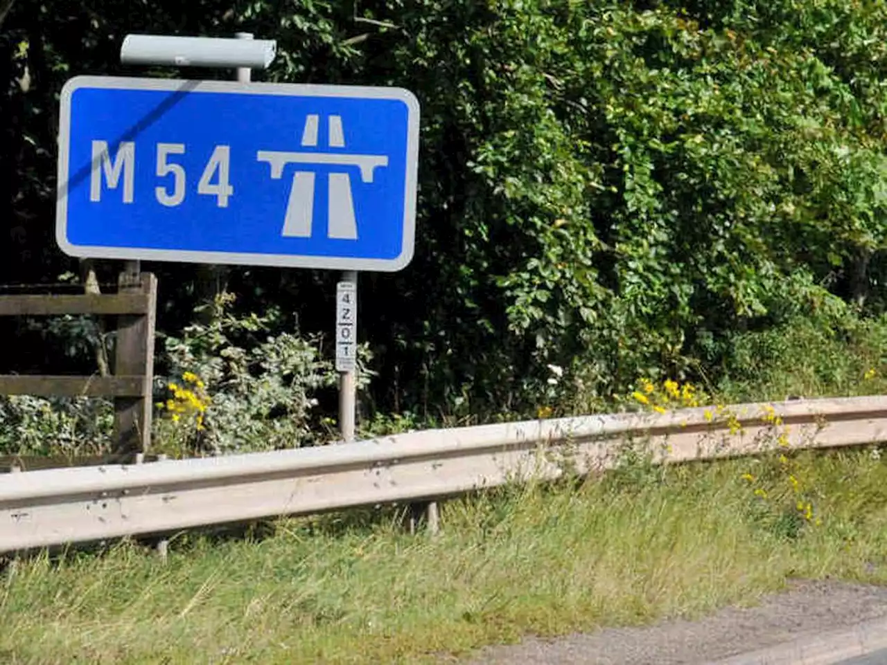 Police reopen M54 after multi-vehicle crash