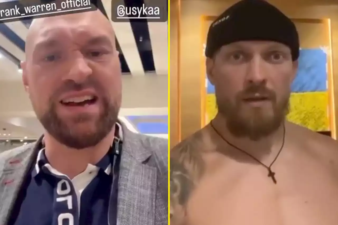 Oleksandr Usyk accepts Tyson Fury's 70/30 split demands - on one condition