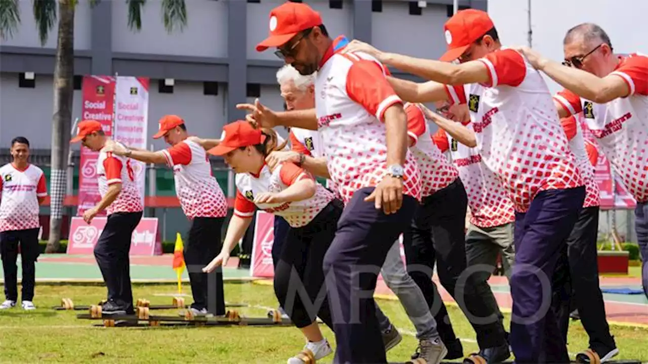 43 Dubes Balap Karung di Lapas Cipinang, Yasonna: Warga Binaan Manusia yang Punya HAM