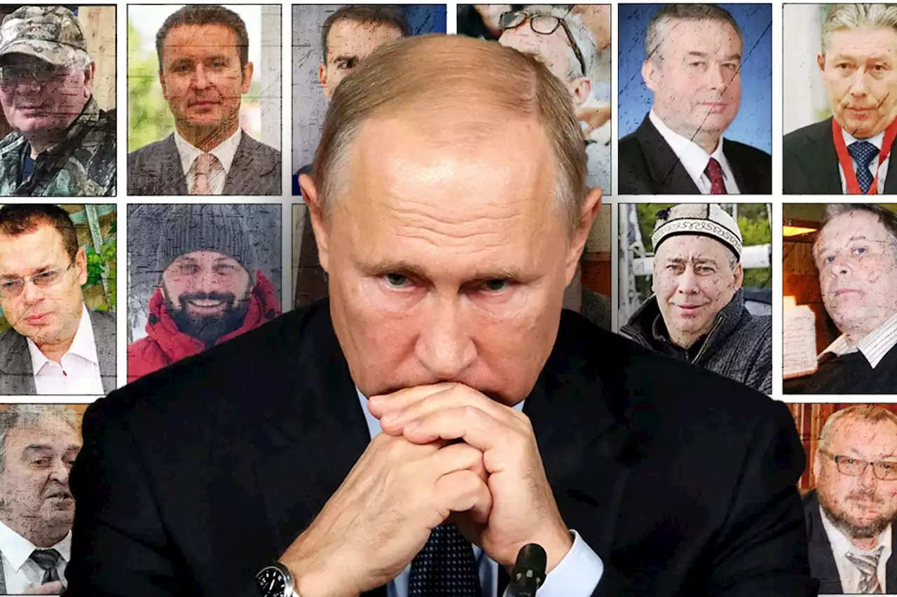 Bloodthirsty 'mob boss' Putin killing Russian elite to cling to power as 39 die