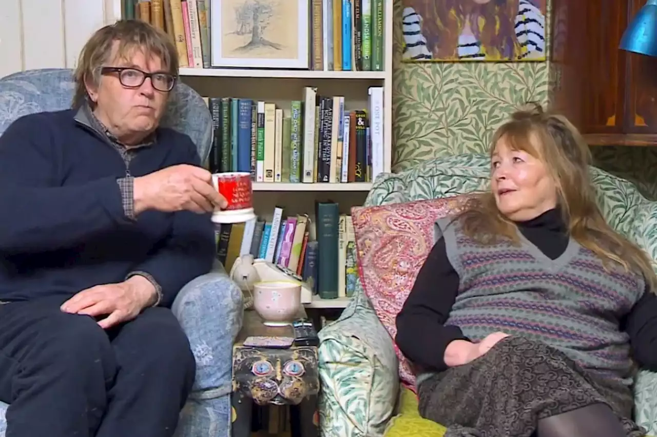 Gogglebox's Mary & Giles leave viewers red in the face with suggestive remark