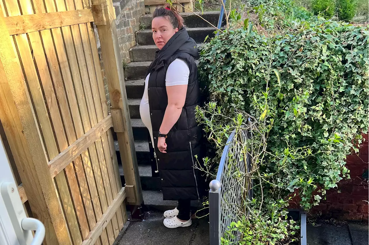 My grandad can't take dog on walk after neighbours built fence through garden