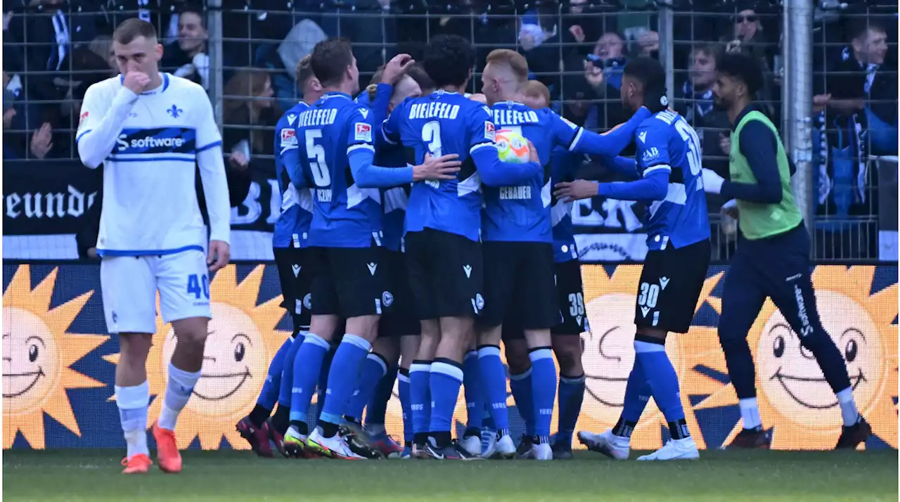 Bielefeld stürzt Spitzenreiter Darmstadt bei Koschinat-Debüt – St. Pauli unaufhaltsam