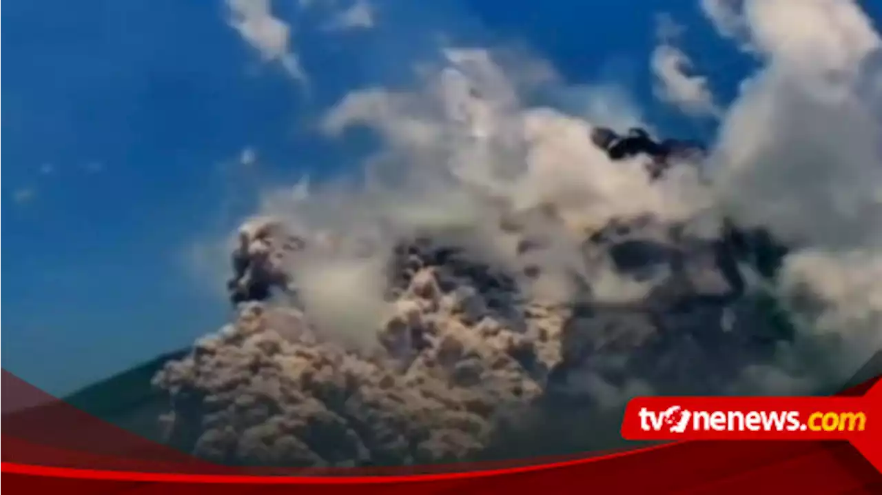 Abu Vulkanik Gunung Merapi Mengarah ke Barat Laut, Pos Pantau Babadan Mulai Terdampak Abu Tebal