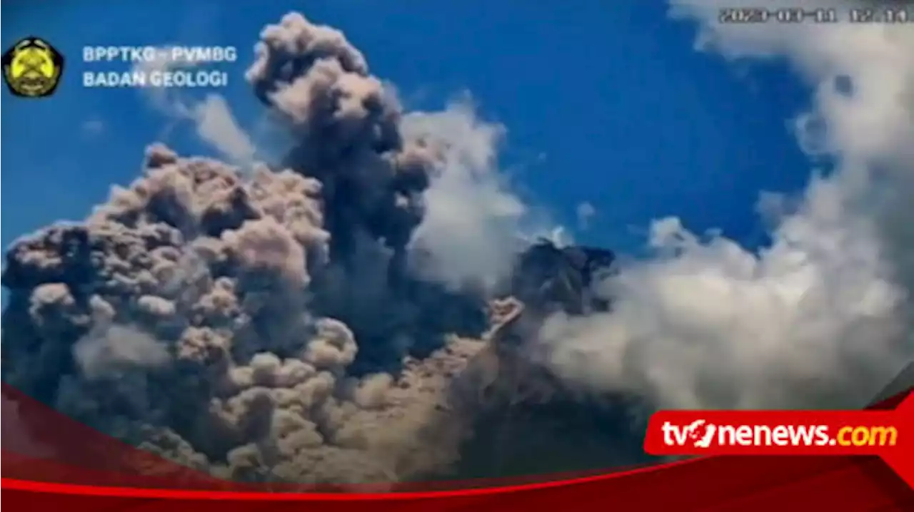 Foto-foto Gunung Merapi kembali Erupsi, Potensi Bahaya sampai 7 Kilometer