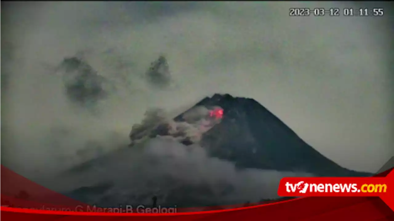 Gunung Merapi Kembali Erupsi pada Minggu Dini Hari, Dalam 24 Jam Luncurkan Awan Panas 41 Kali