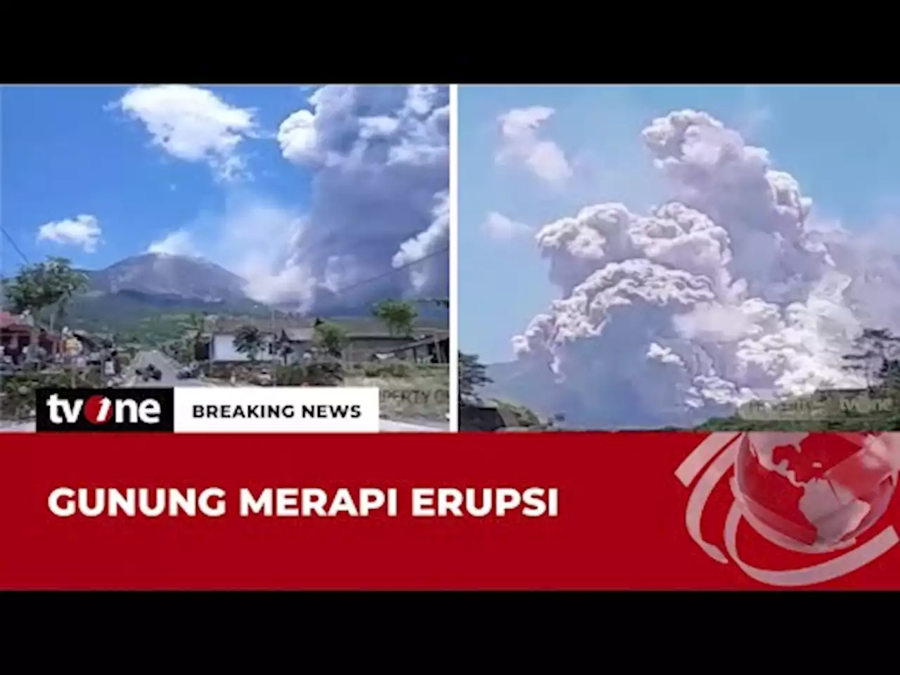 Gunung Merapi Muntahkan Awan Panas Guguran, Beberapa Wilayah Dilanda Hujan Abu - tvOne