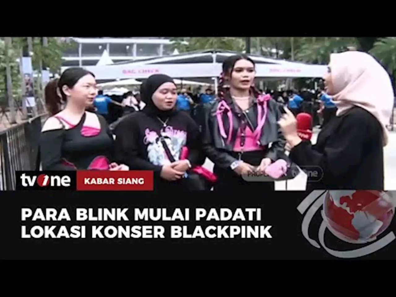 Penonton Mulai Padati GBK, Jelang Konser Blackpink Malam Nanti - tvOne