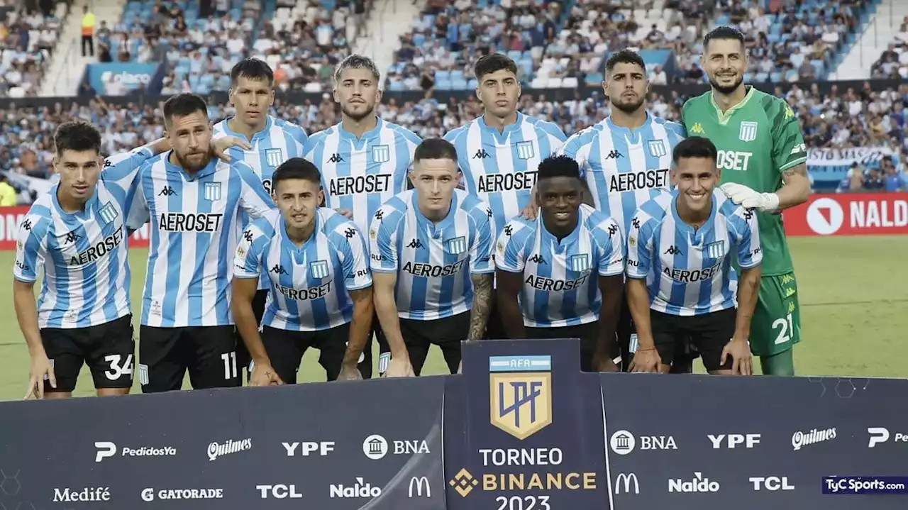 El jugador de Racing que fue convocado a su selección - TyC Sports