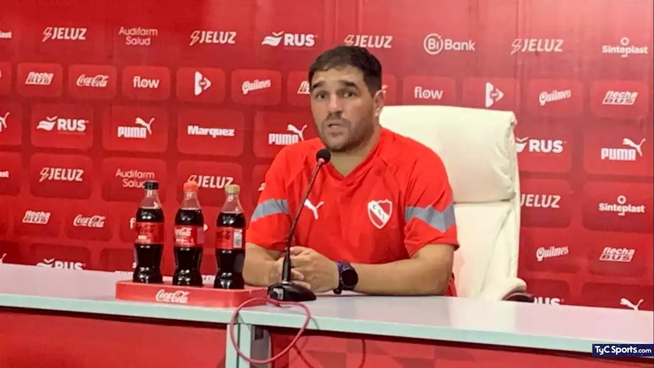 La CONFESIÓN de Stillitano sobre su futuro en Independiente y el reproche a Barreto - TyC Sports