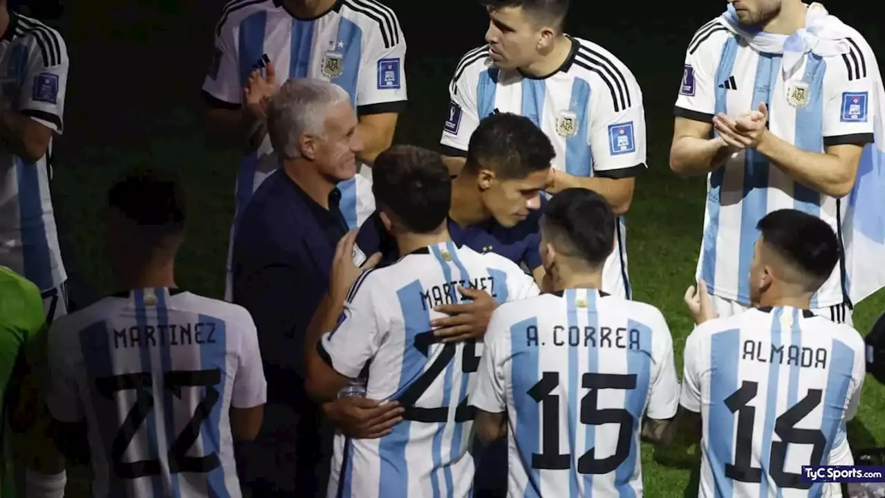 La crítica de Deschamps a la Selección Argentina por los festejos: 'Hubo...' - TyC Sports