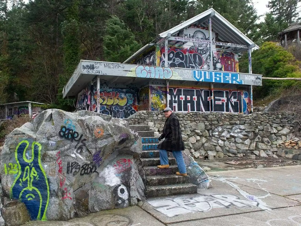 Photos: A tour of West Vancouver's famous 'party house with a view'