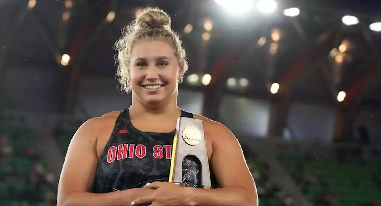 Adelaide Aquilla Wins Her Fourth National Shot Put Title at NCAA Indoor Championships