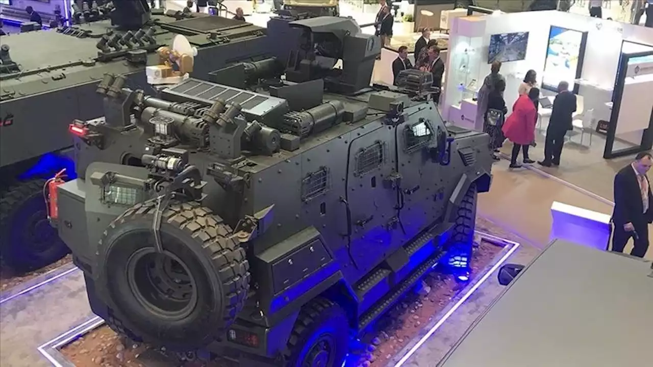 آمادگی خودروی زرهی آمازون 4x4 ترکیه برای انجام ماموریت