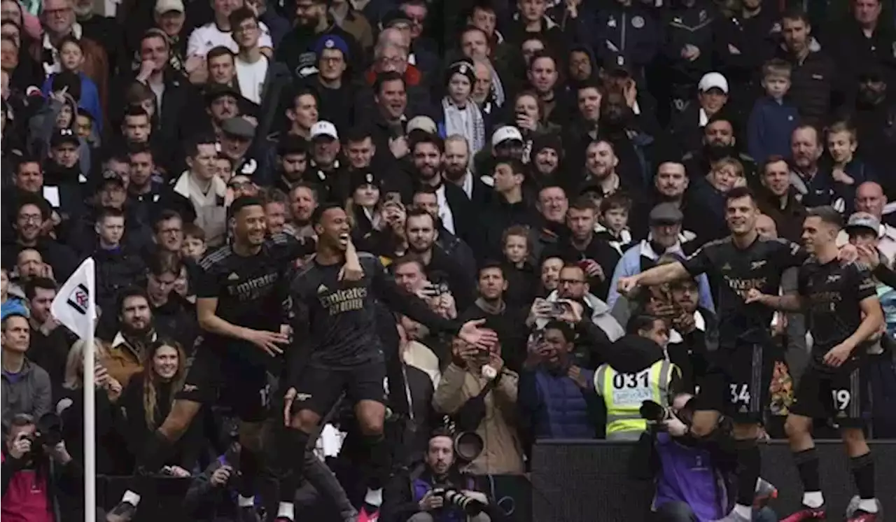 Babak Pertama, Arsenal Unggul 3-0 atas Fulham