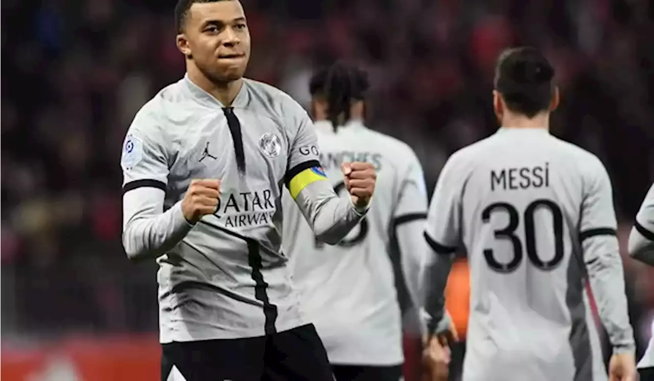 Kylian Mbappe Cetak Gol Ke-3.000 PSG saat Menang Tipis di Brest