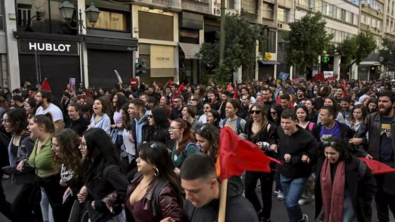 Nouvelles manifestations en Grèce, 12 jours après la catastrophe ferroviaire de Tempé