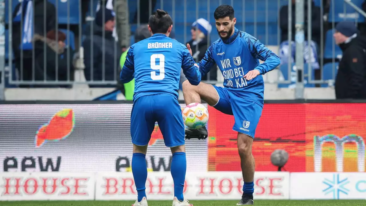 1. FC Magdeburg: Shirt-Botschaft für Kai Brünker