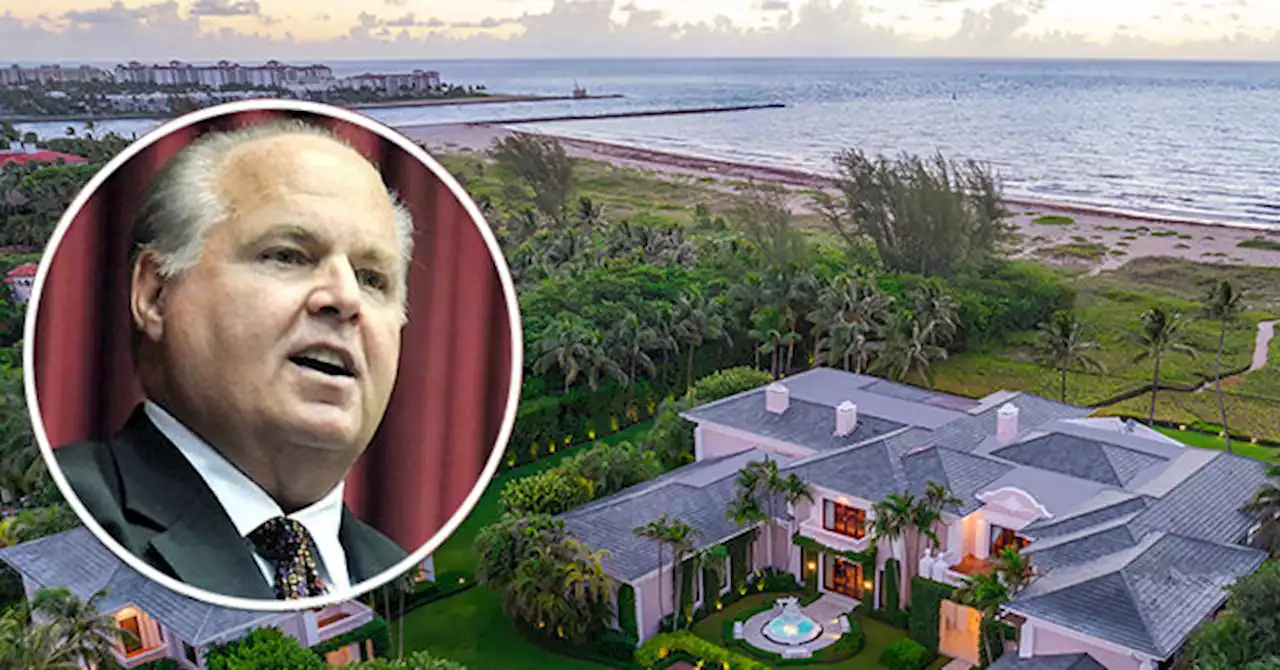 Rush Limbaugh's Home, Bought for $3.9 Million, Sells for $155 Million