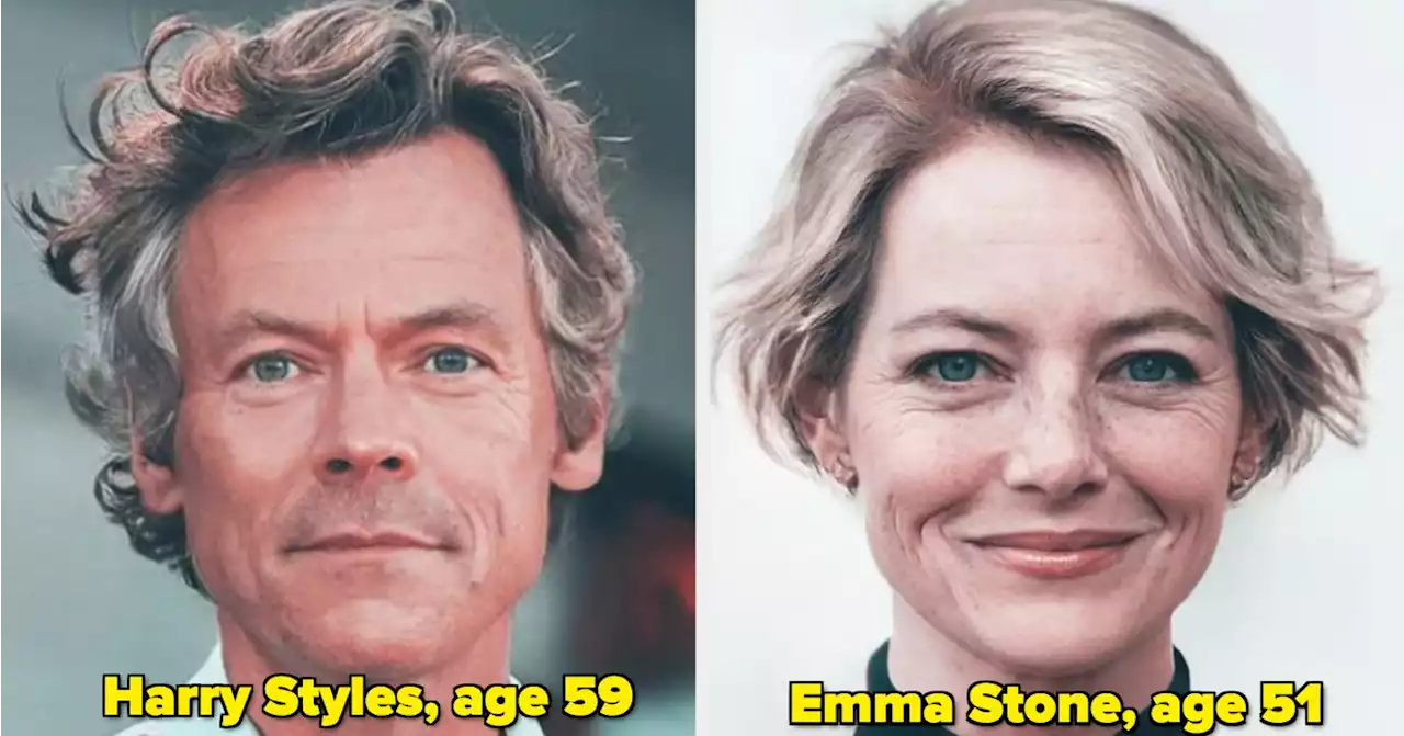 A Digital Artist Used AI To Show Us What Celebrities Will Look Like Decades From Now, And It's Surprisingly Emotional