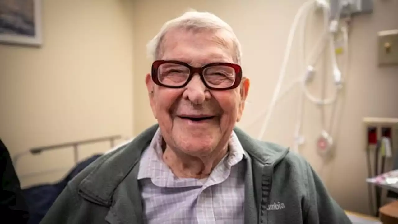 One of Canada's oldest WW II veterans turns 108, says he could 'still cut a rug' | CBC News