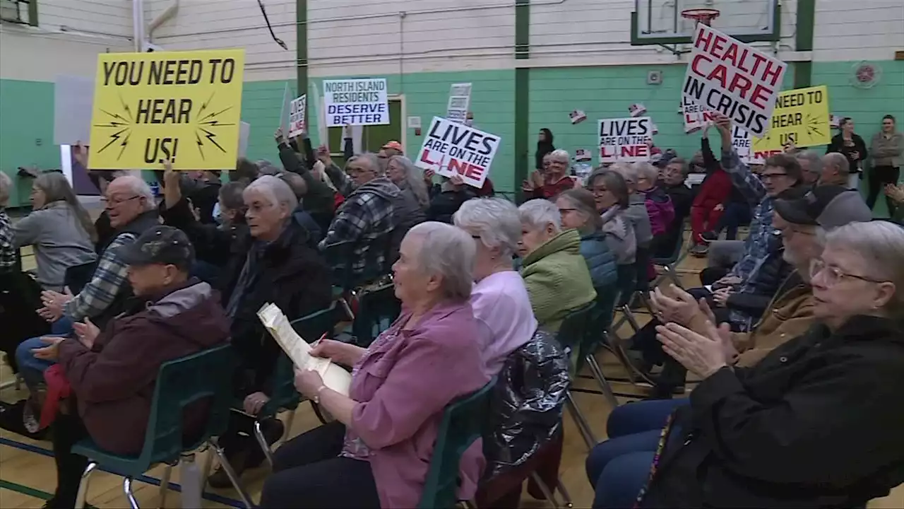 'We continue to be invisible': North island rally calls for better health care