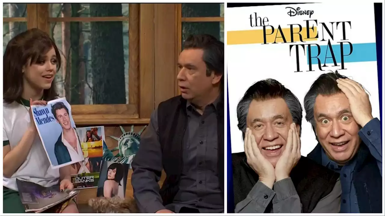 Former Disney Star Jenna Ortega Remakes ‘The Parent Trap’ With Fred Armisen For ‘SNL’ Skit