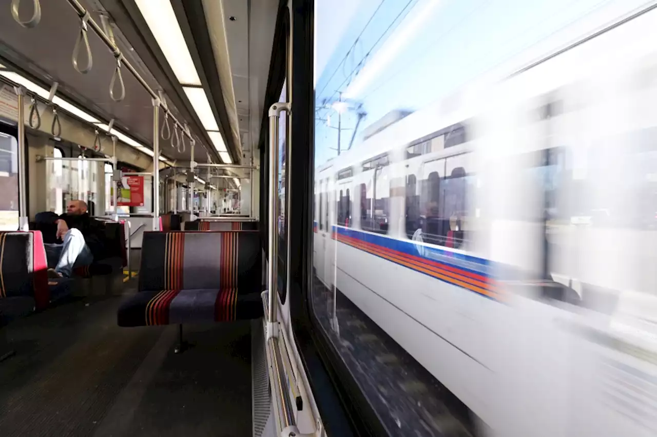 RTD W-Line train derails at station in Golden; two people taken to hospital