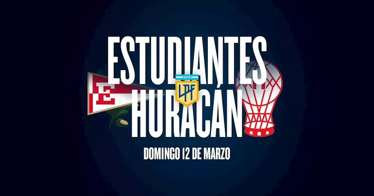 Estudiantes - Huracán: hora, TV y posibles formaciones