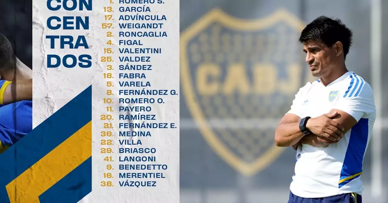 Los concentrados de Boca con dos vueltas importantes