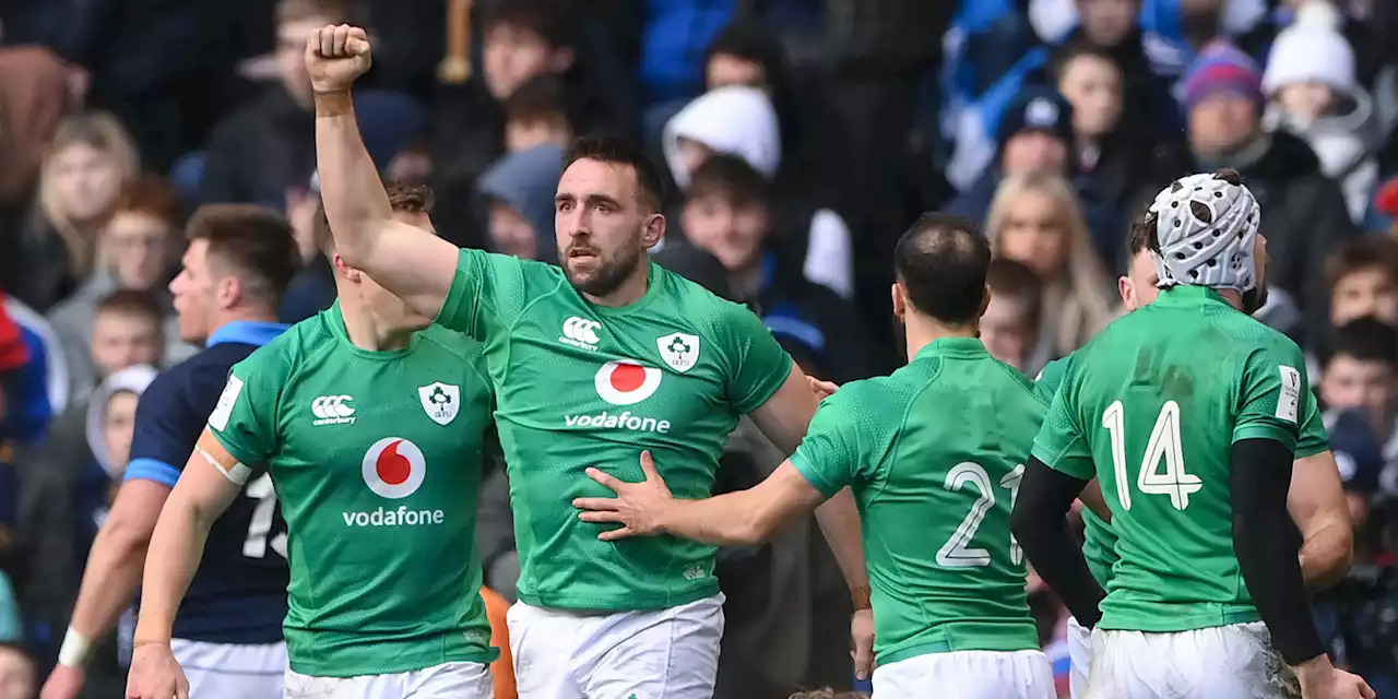 Tournoi des VI Nations : l'Irlande fait craquer l'Écosse et s'approche du Grand Chelem