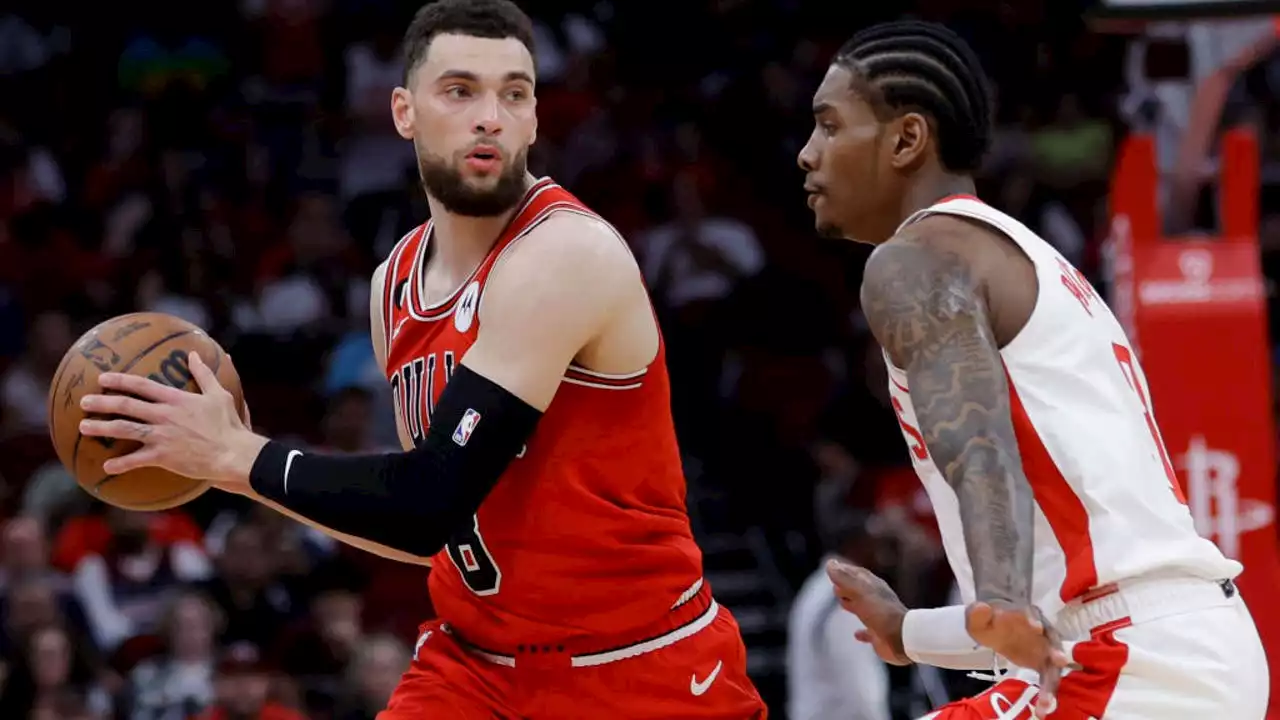 LaVine scores 36 points, Bulls beat Rockets 119-111