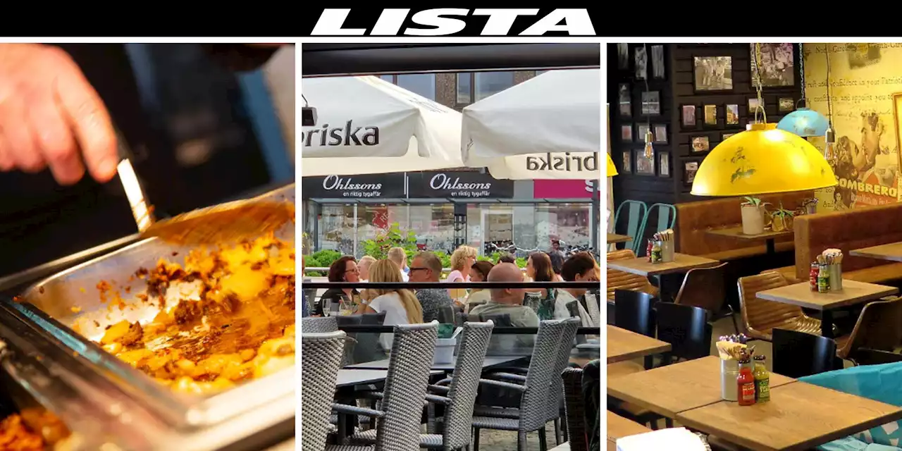 Det här slarvar restaurangköken i Gävle med