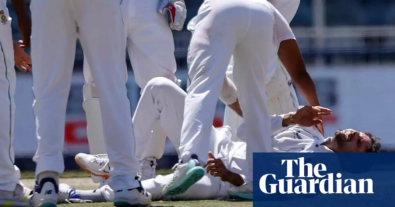 South Africa’s Keshav Maharaj ruptures achilles while celebrating wicket