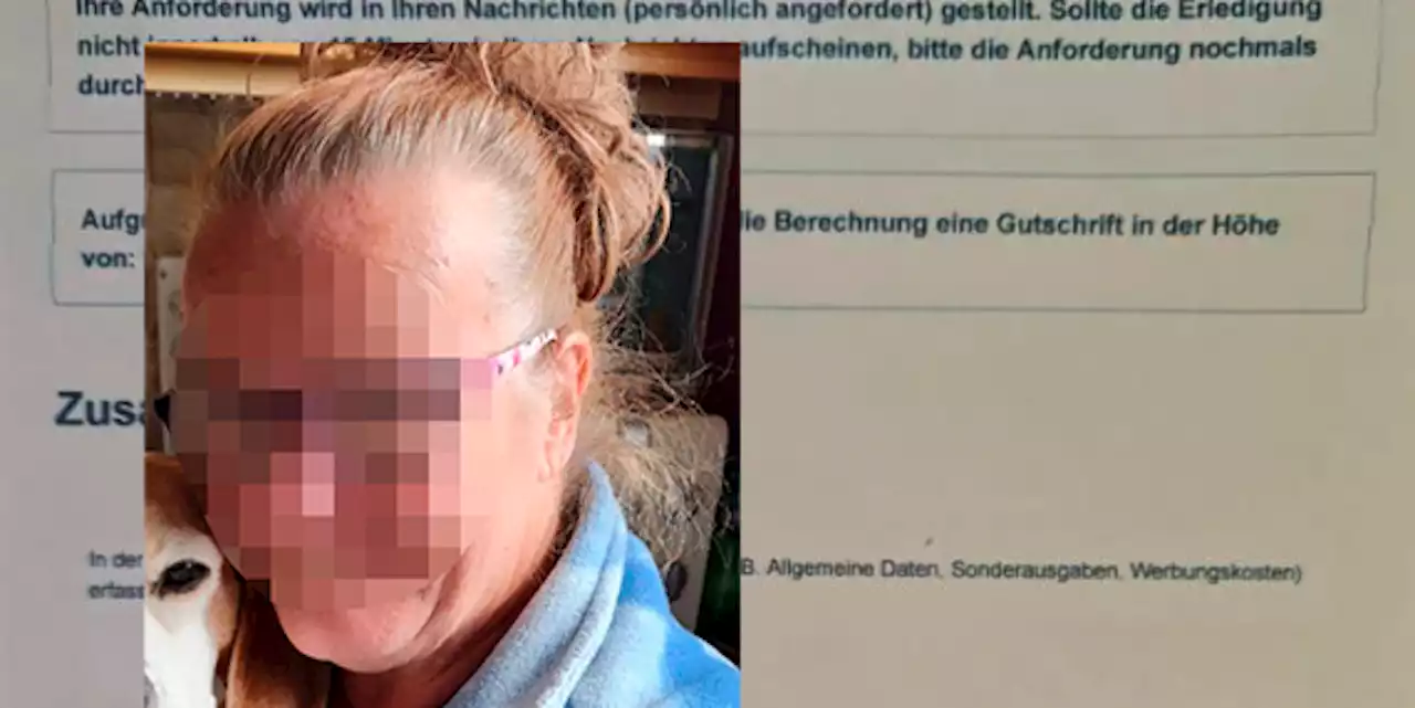 Andrea (66): 'Bekam eine Steuergutschrift von 1 Euro'