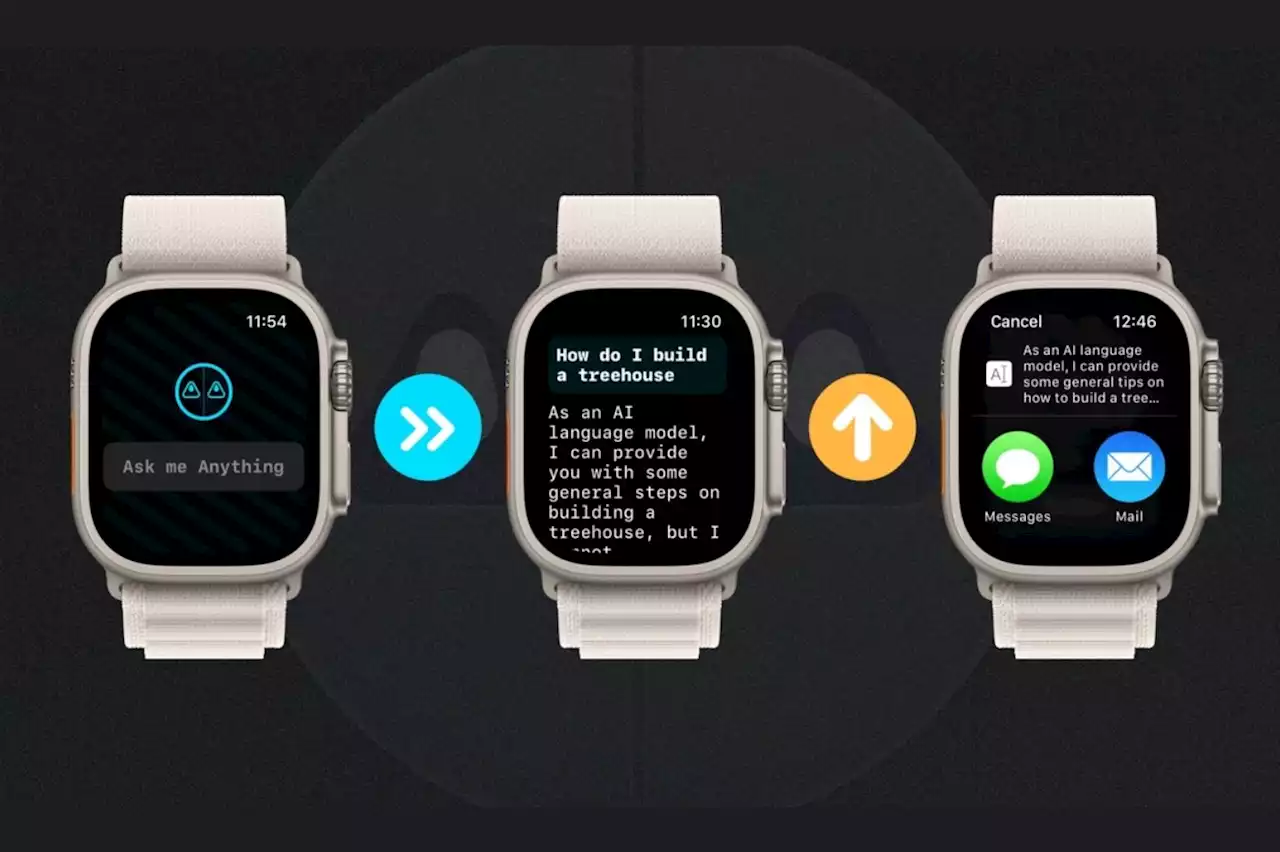 ChatGPT au poignet grâce à une app pour Apple Watch !