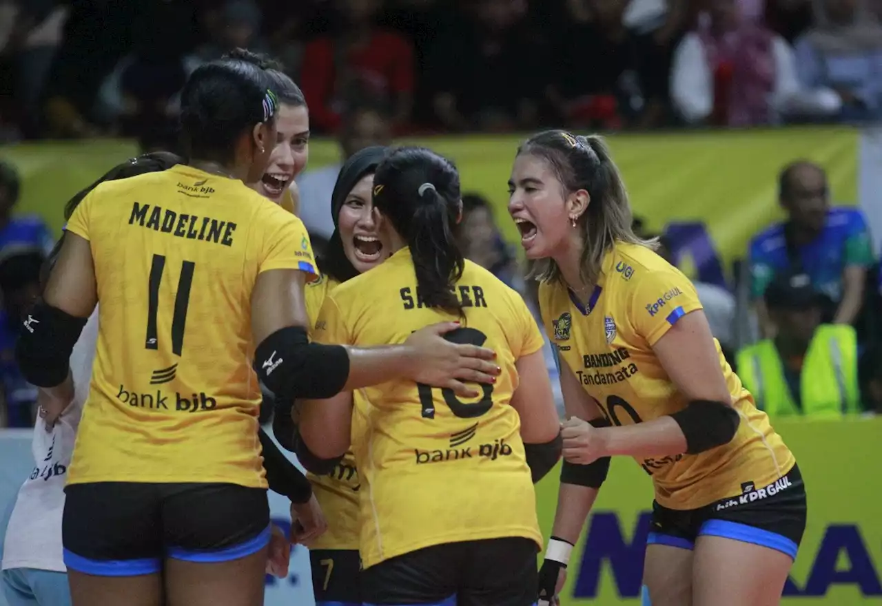 Gasak Jakarta Pertamina, Bandung bjb Memastikan Diri Juara Putaran Kedua Final Four Proliga 2023