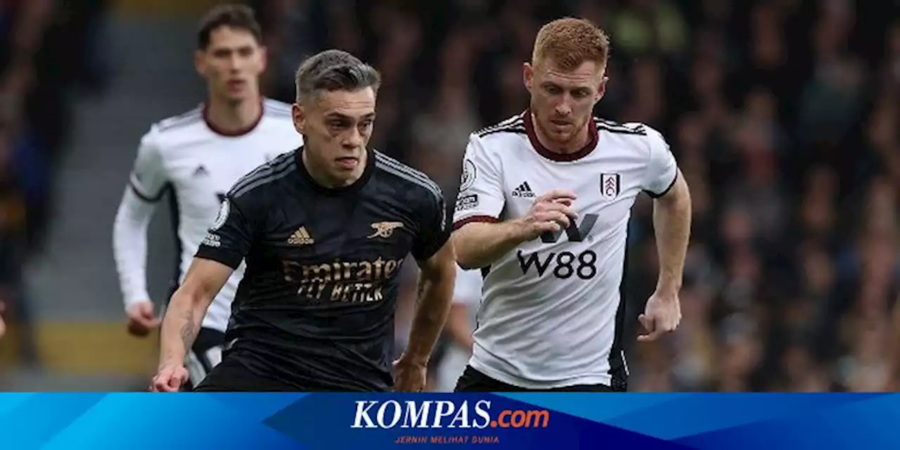 Hasil Fulham Vs Arsenal: Trossard Hattrick Assist, Gunners Menang 3-0