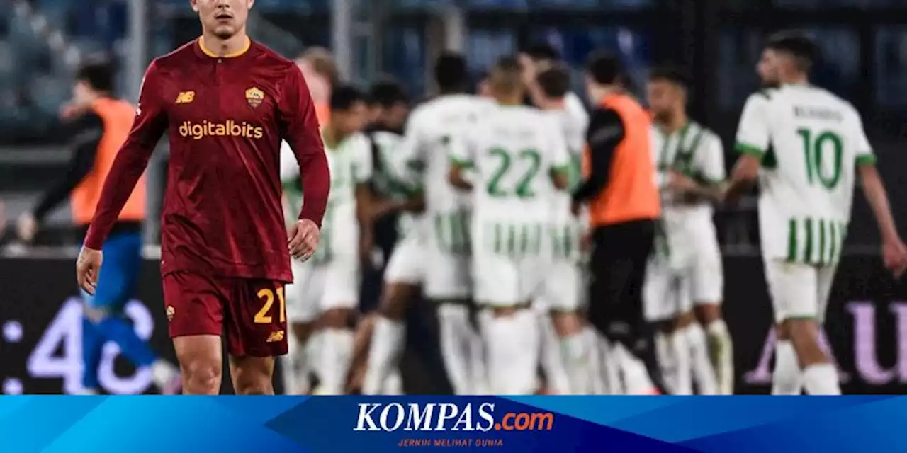 Hasil Roma Vs Sassuolo: Drama 7 Gol, Serigala Ibu Kota Kalah 3-4