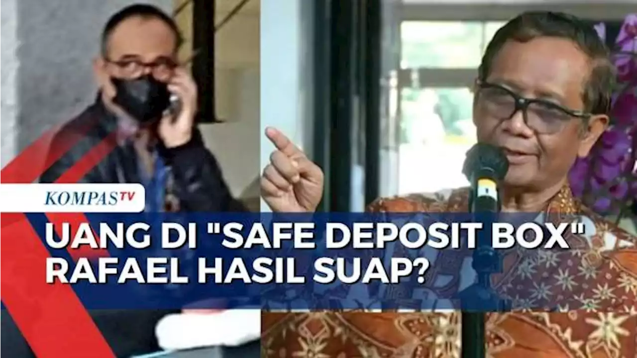 PPATK Duga Uang Rp 37 Miliar di 'Safe Deposit Box' Rafael Hasil Suap