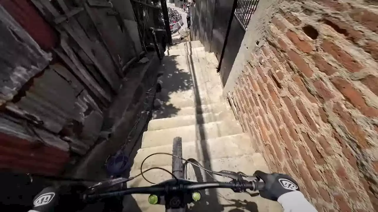 Have You Seen This? You're not ready for urban downhill racing