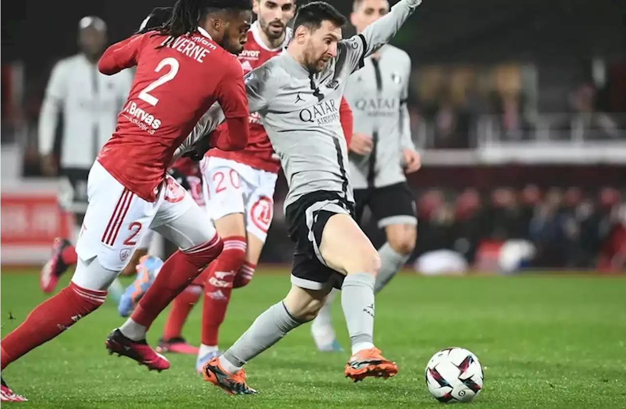 Lionel Messi recibió fuertes críticas tras la sufrida victoria del PSG frente a Brest, en Francia: “actuación vergonzosa” y “juego mediocre”