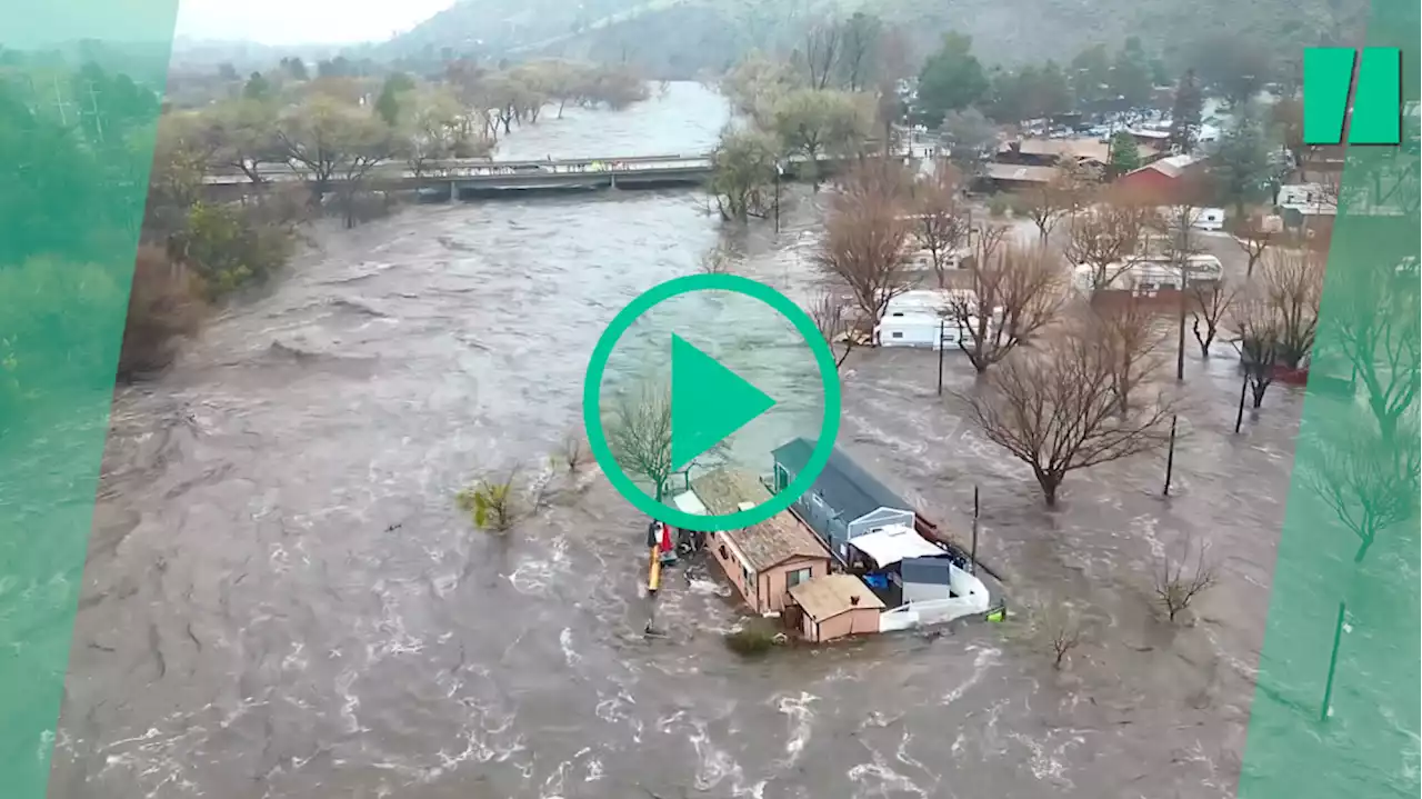 Les images impressionnantes des inondations en Californie