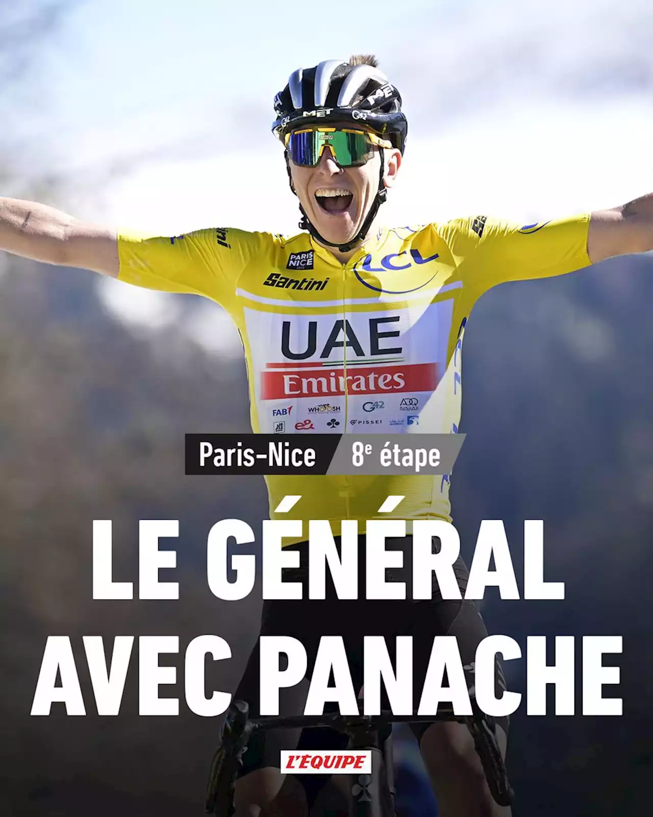 Résultat et résumé : Paris-Nice, 8ème étape, 118.4km, Nice - Nice, 12 mars 2023