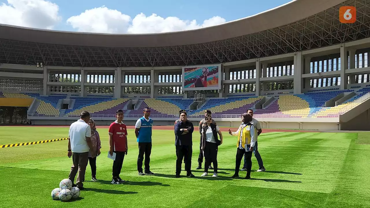 Ketum PSSI Erick Thohir: Stadion Manahan Siap Gelar Final Piala Dunia U20