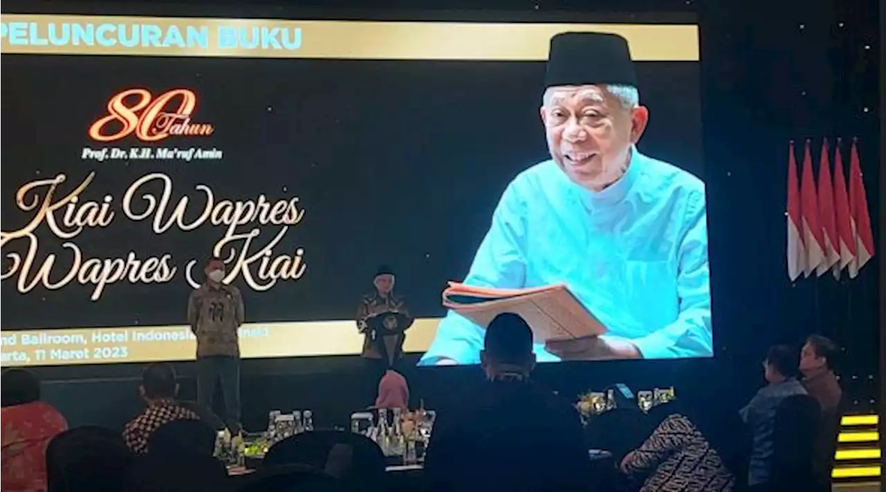 Ma'ruf Ibaratkan Kerja Sama dengan Jokowi Bak Main Bulu Tangkis