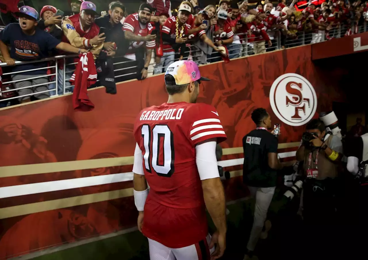 49ers’ farewell to Jimmy Garoppolo: This time it’s for real (we’re pretty sure)