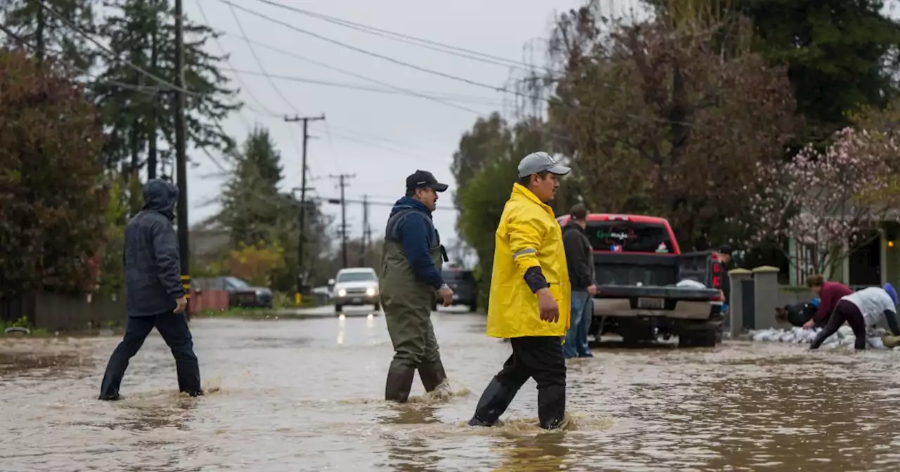 California levee breaches amid storm; second atmospheric river on the way