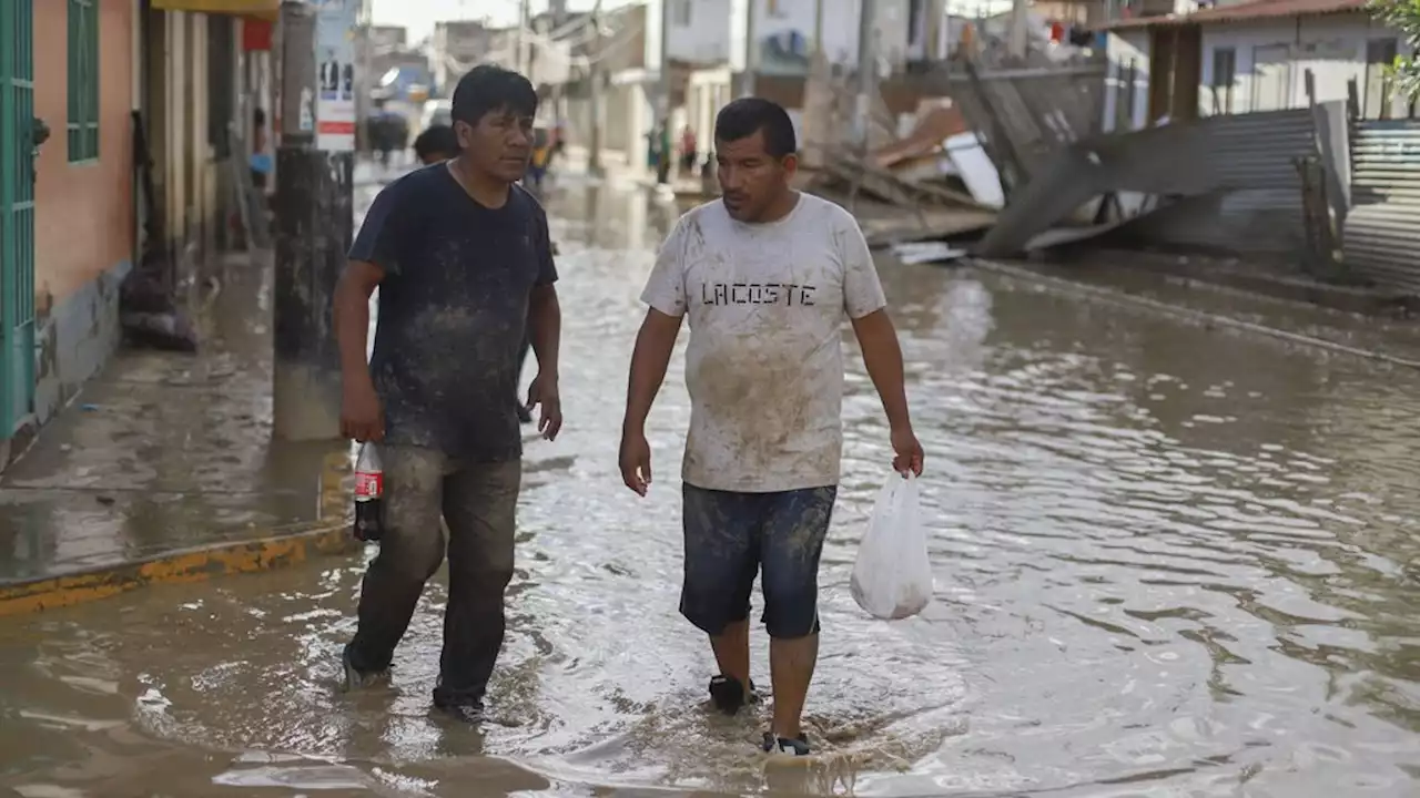 Overstromingen, doden in Peru door tropische storm